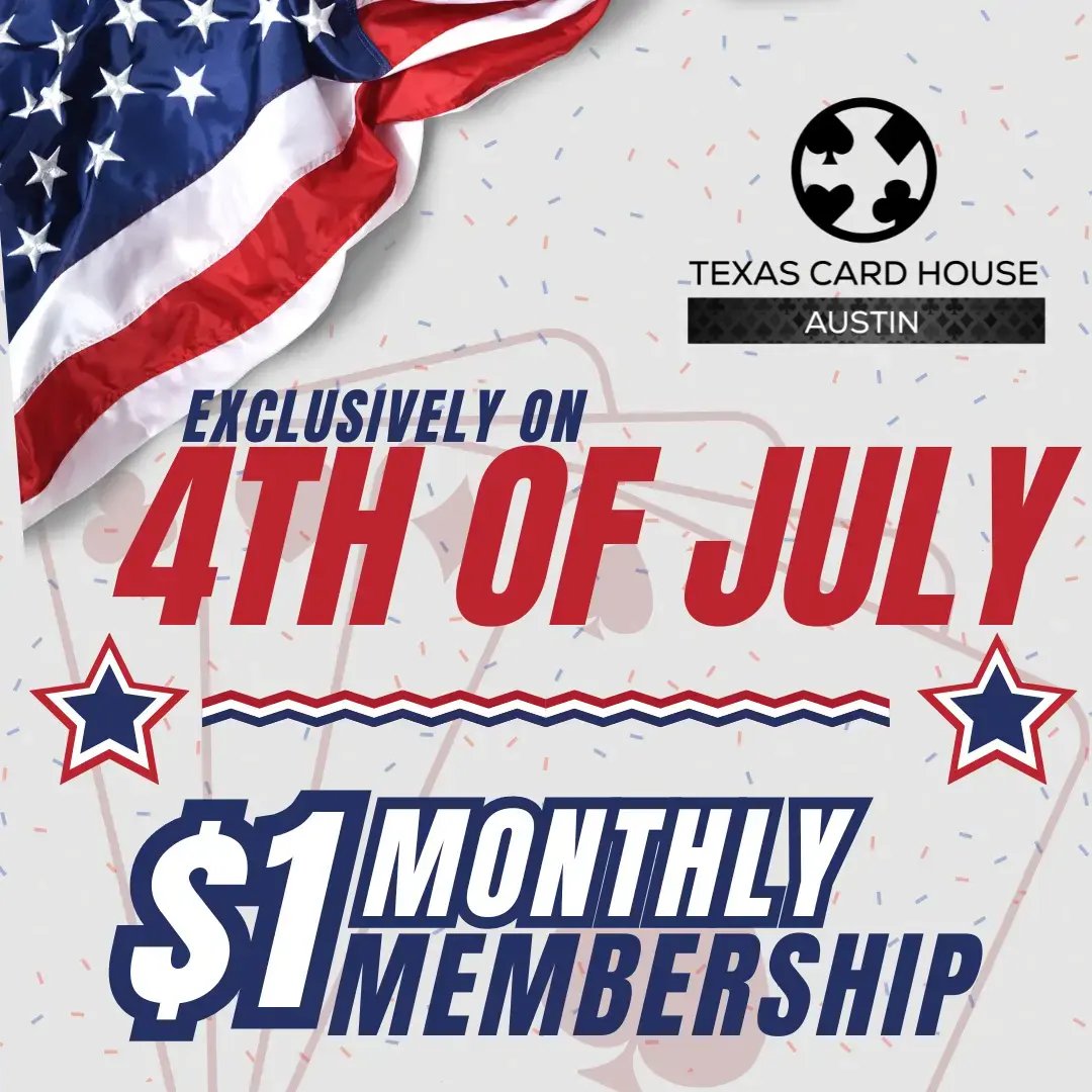 $1 Membership promo at TCH Austin