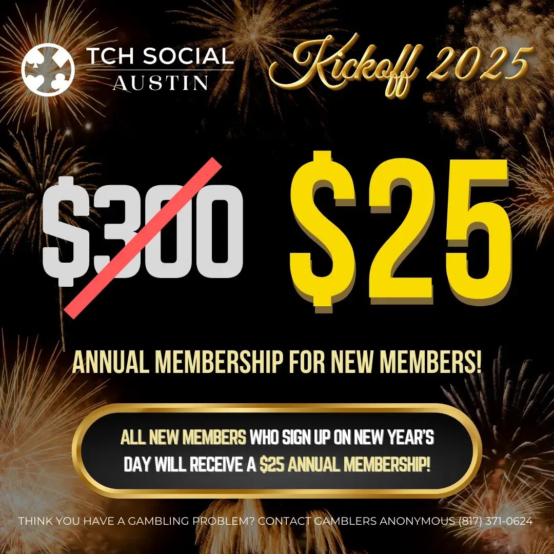 $25 Annual for new members