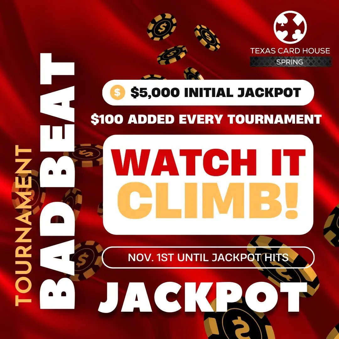 Tournament Bad Beat Jackpot