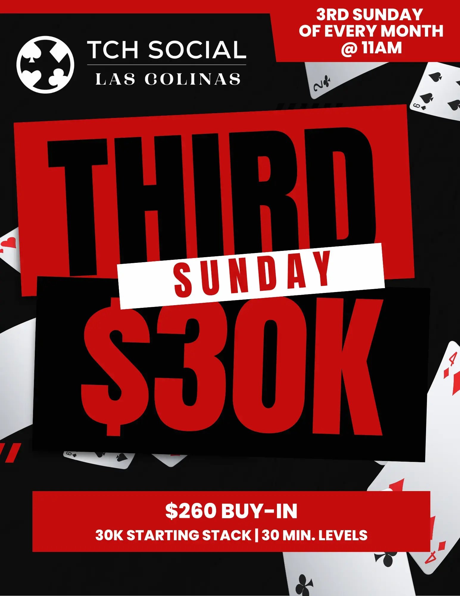 3rd Sunday 30K at TCH Social Las Colinas