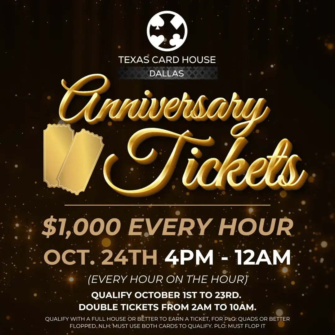 Anniversary Tickets at TCH Dallas