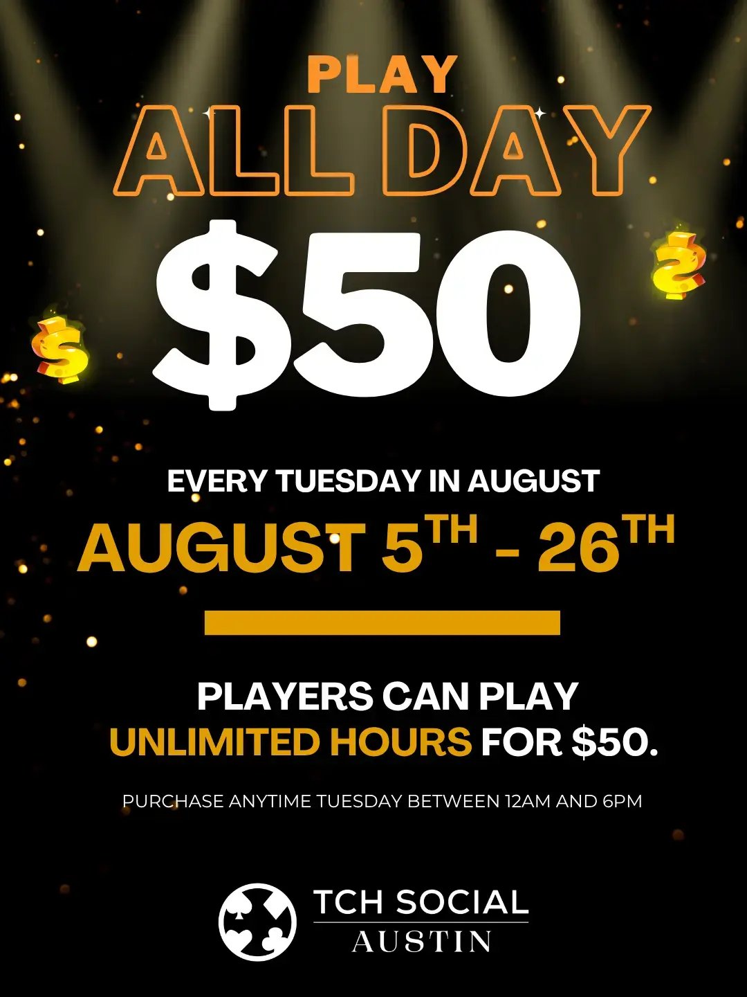 $50 Play All Day