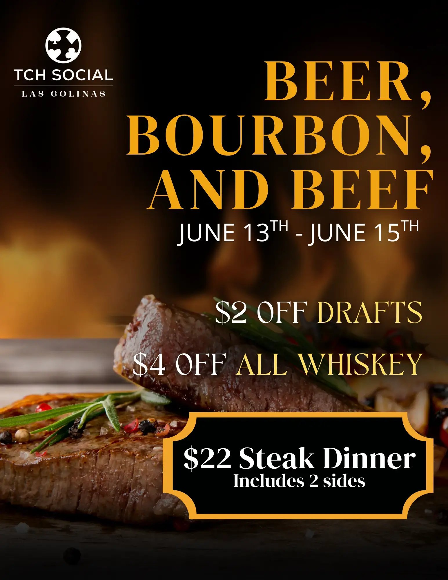 Beer, Beef, & Bourbon at TCH Las Colinas