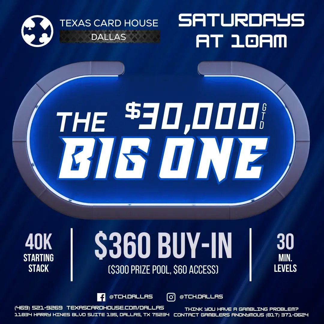 The Big One at TCH Dallas