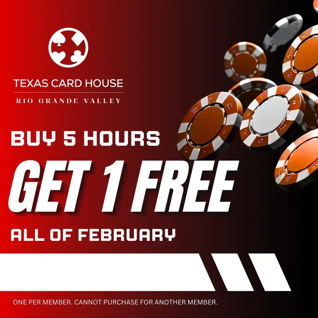 Buy 5 get 1 at TCH RGV