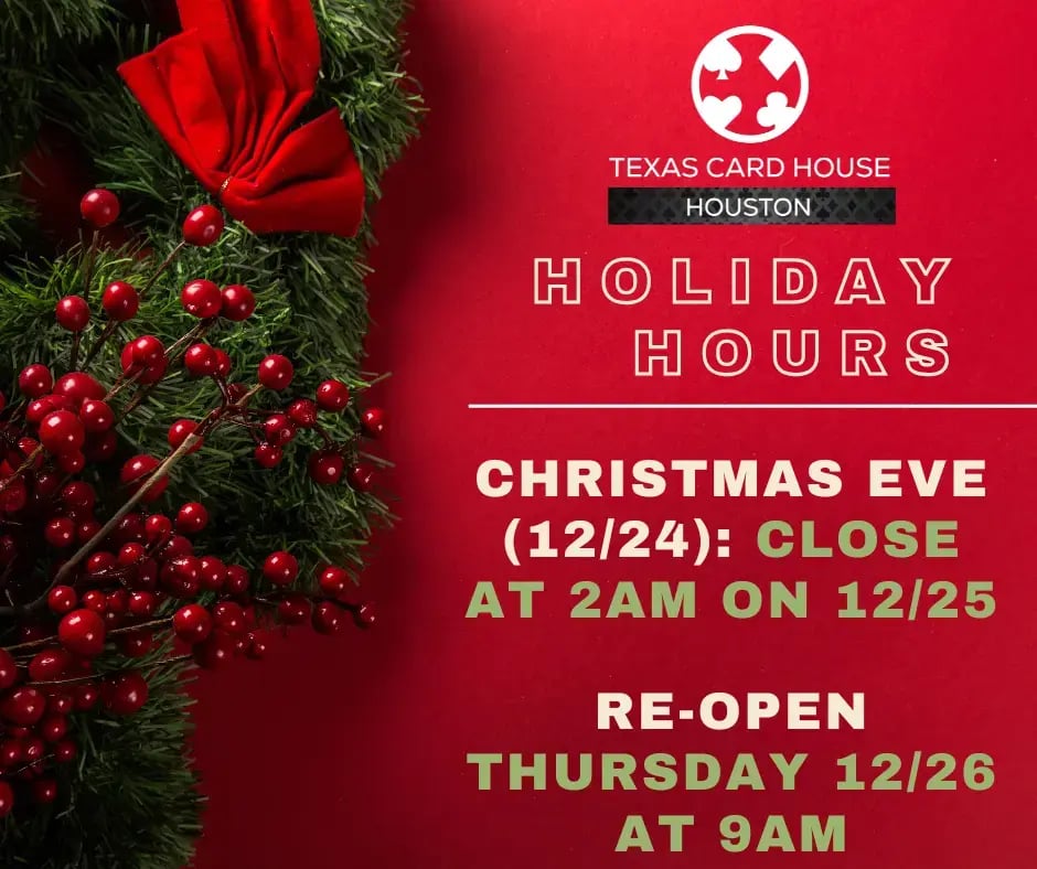 Christmas Closure  at TCH Houston