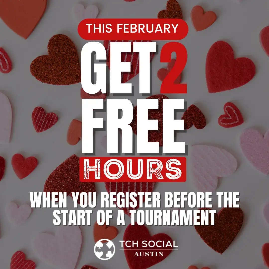 Get 2 Free Hours at TCH Social Austin