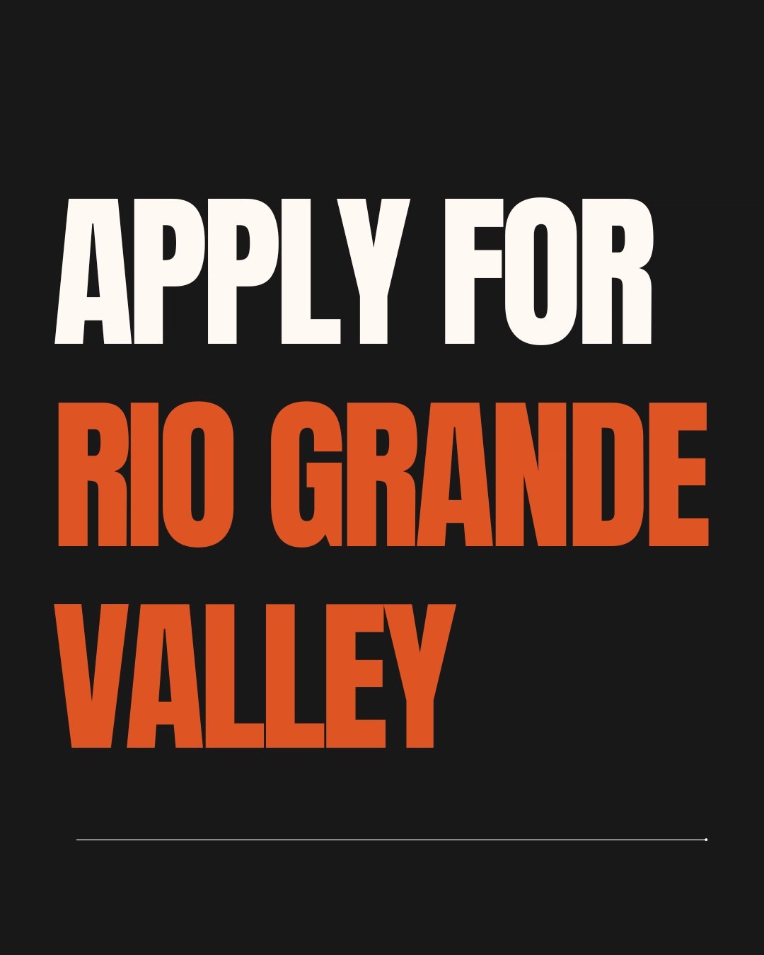 Apply for a position at TCH Rio Grande Valley