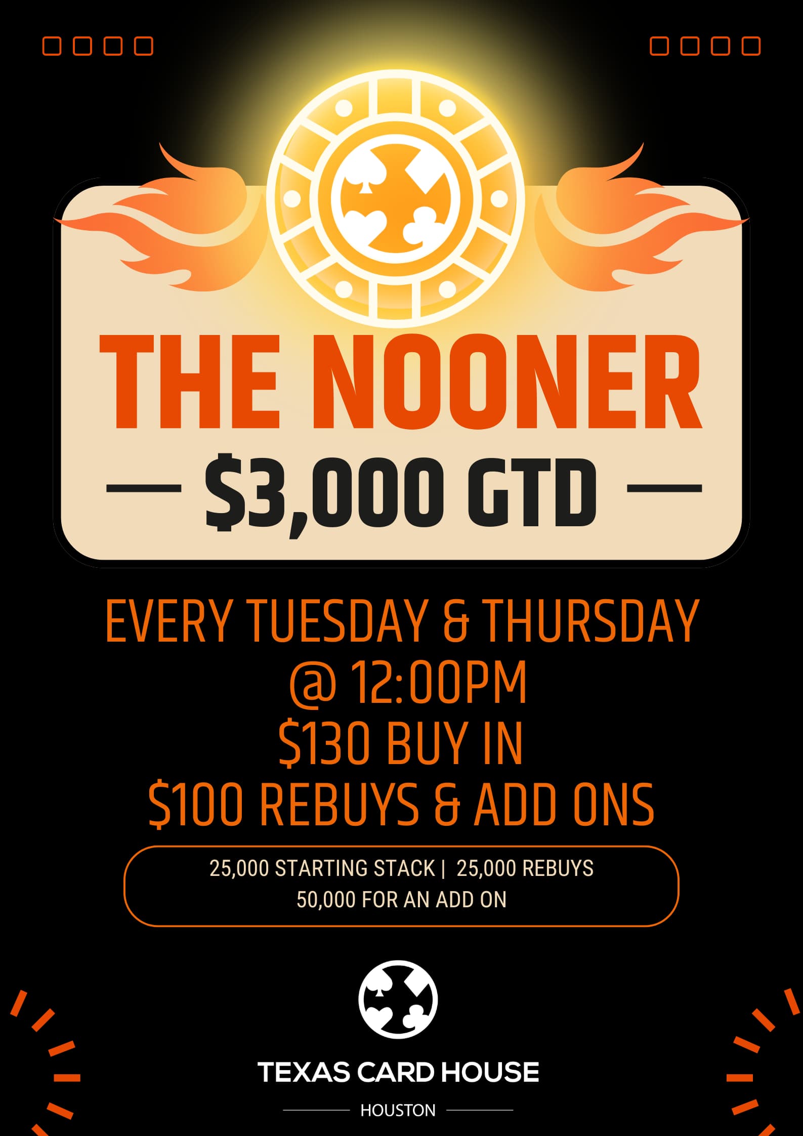 The Nooner 3K GTD