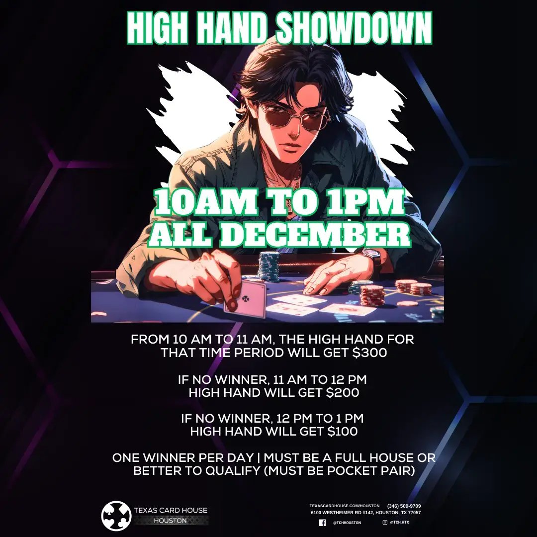 High Hand Showdown at TCH Houston