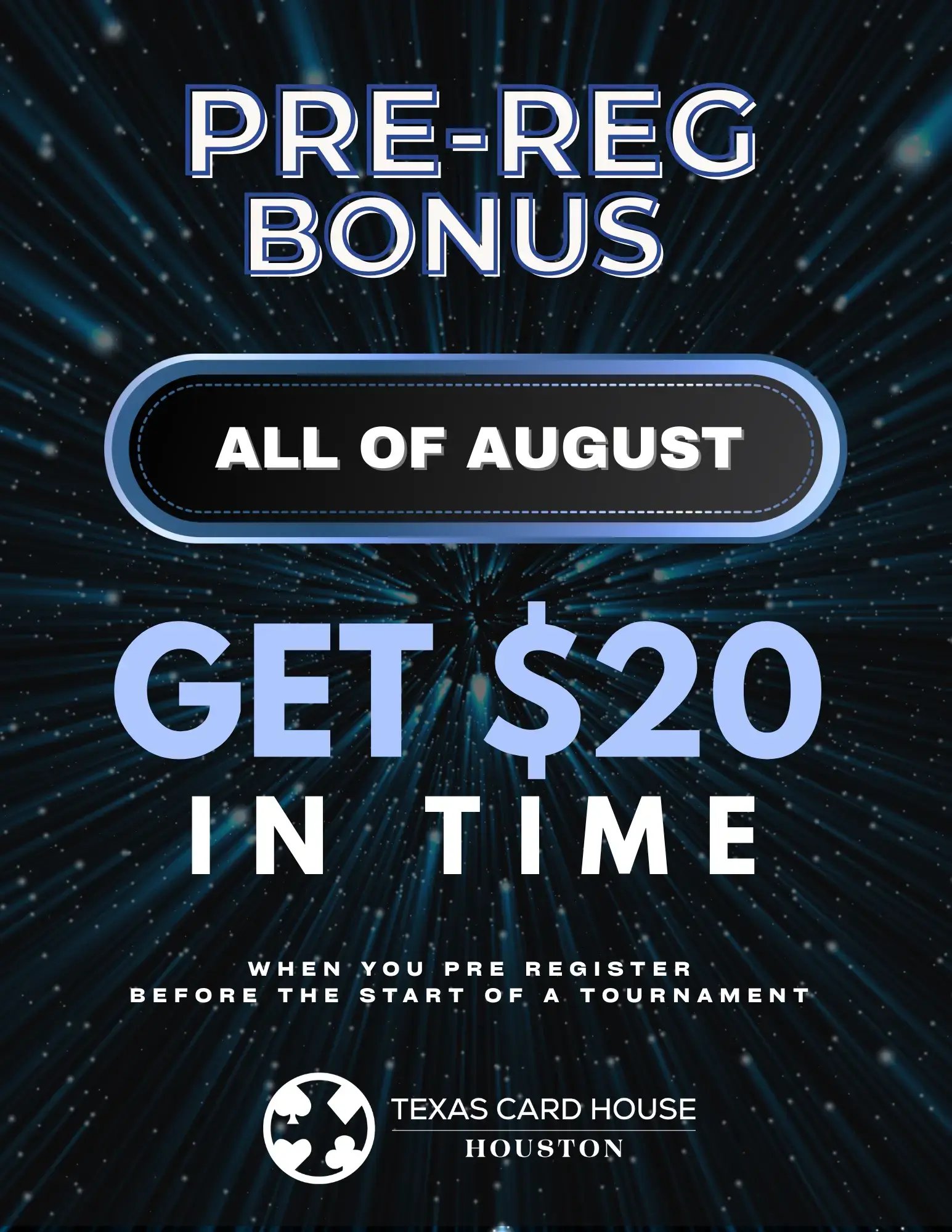 Pre-Reg Bonus