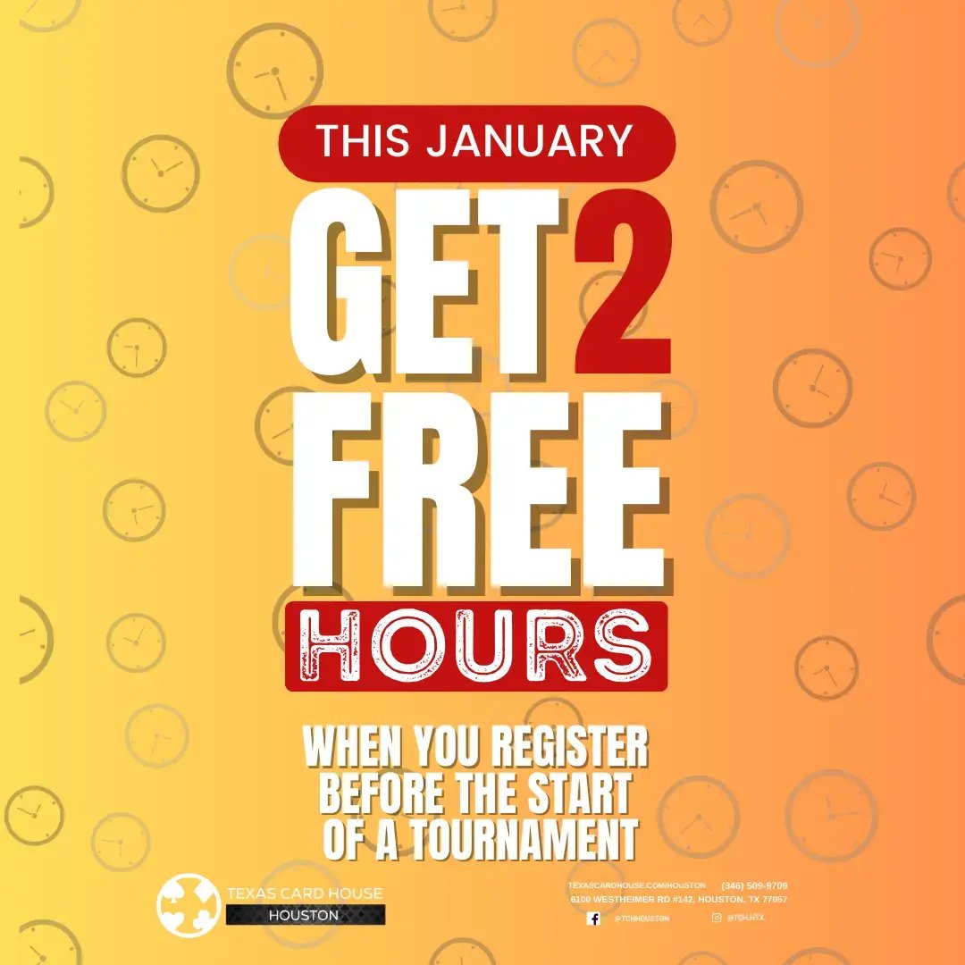 Get 2 Free hours at TCH Houston