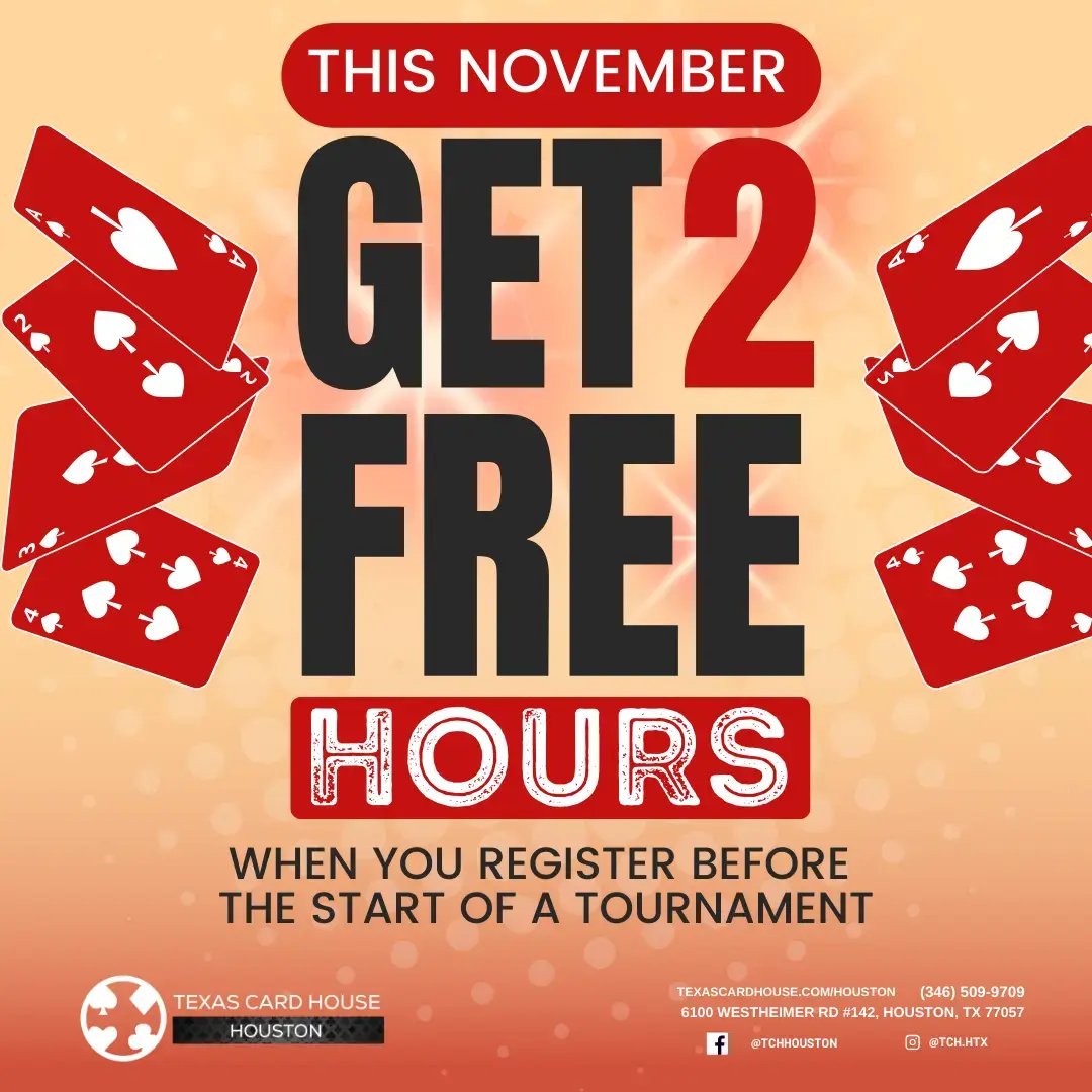 Get 2 Free Hours at TCH Houston