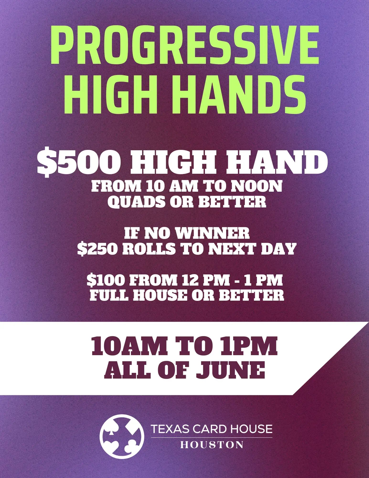 Progressive High Hands