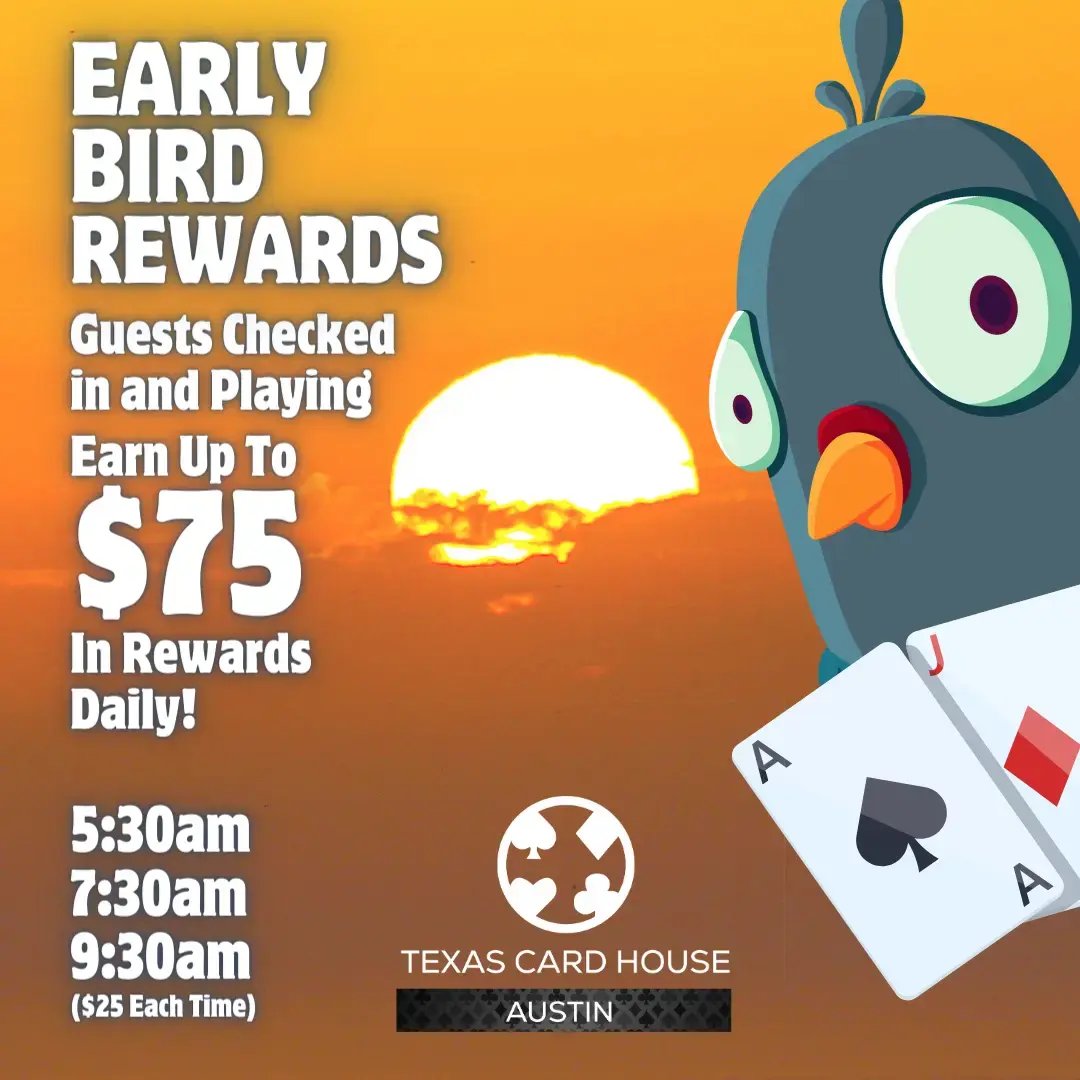 TCH Austin Early Bird Rewards