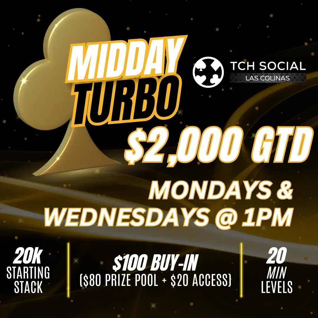 Midday Turbo at TCH Social Las Colinas