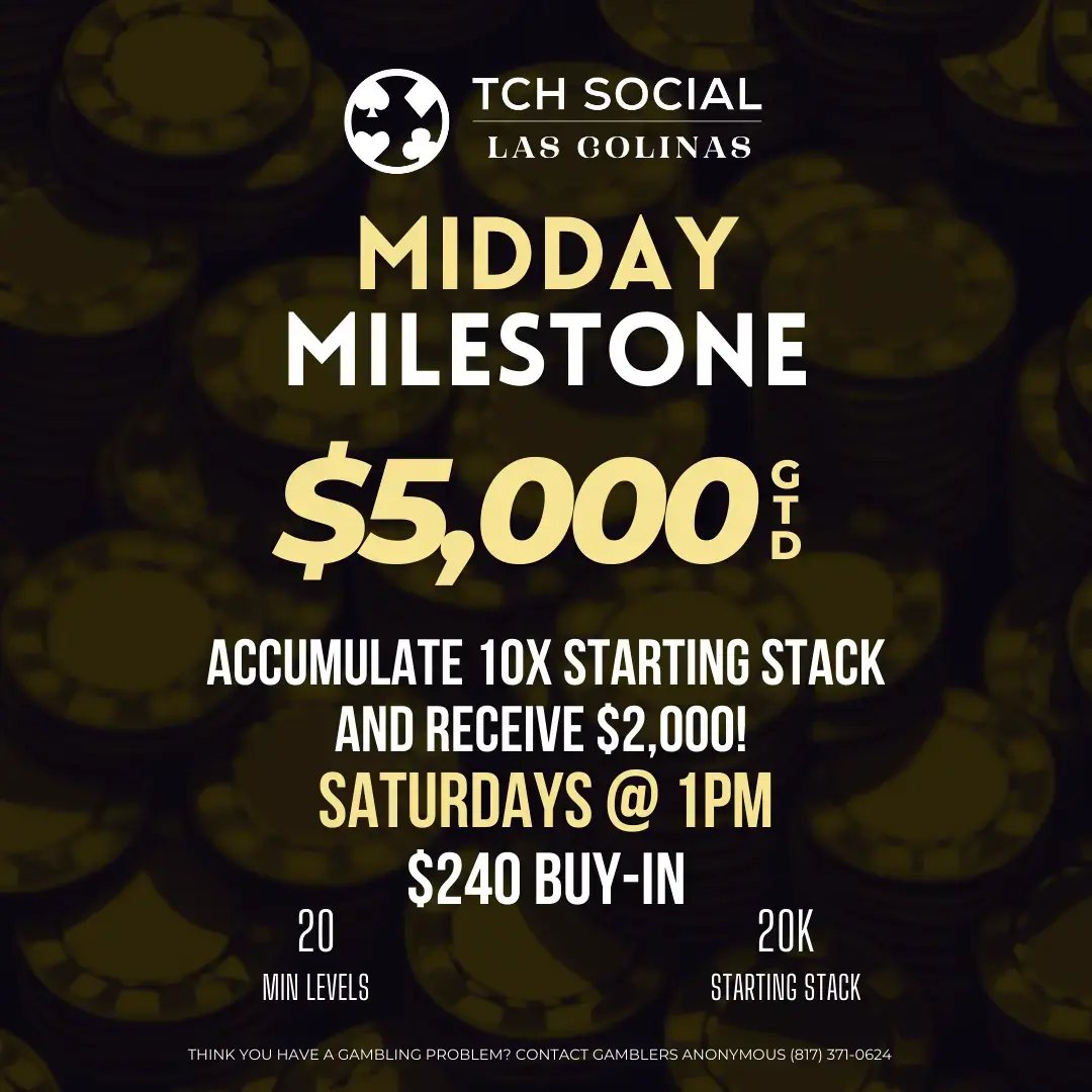 Midday Milestone at TCH Social Las Colinas