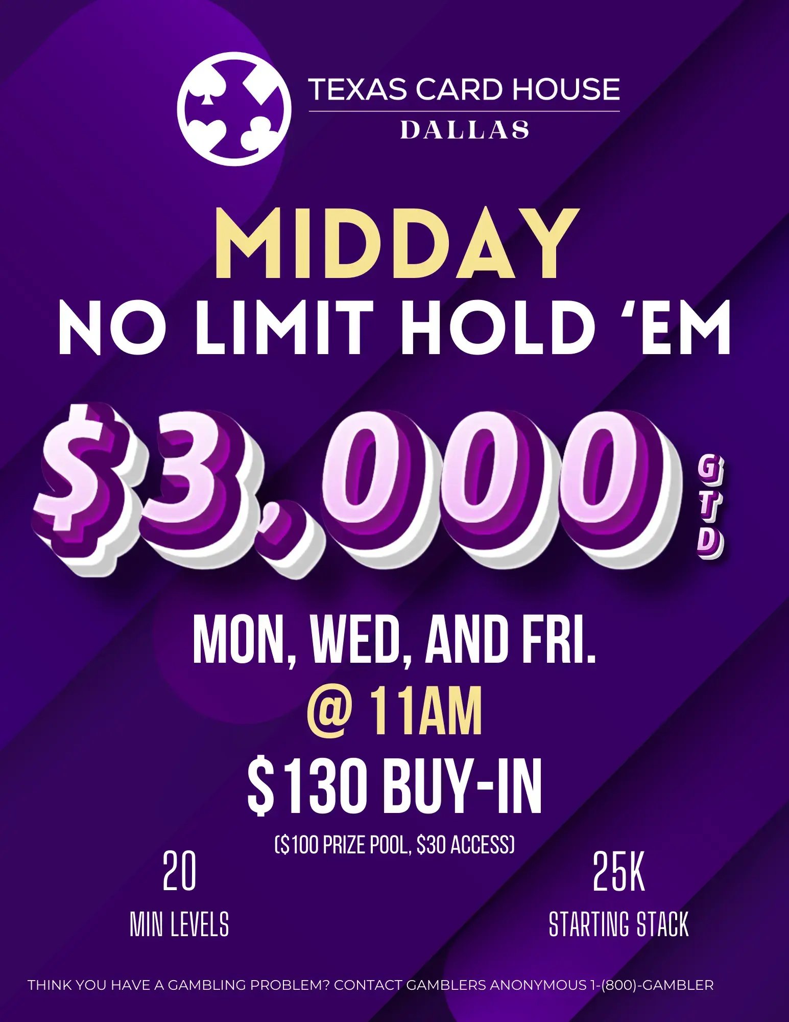 Midday NLH at TCH Dallas