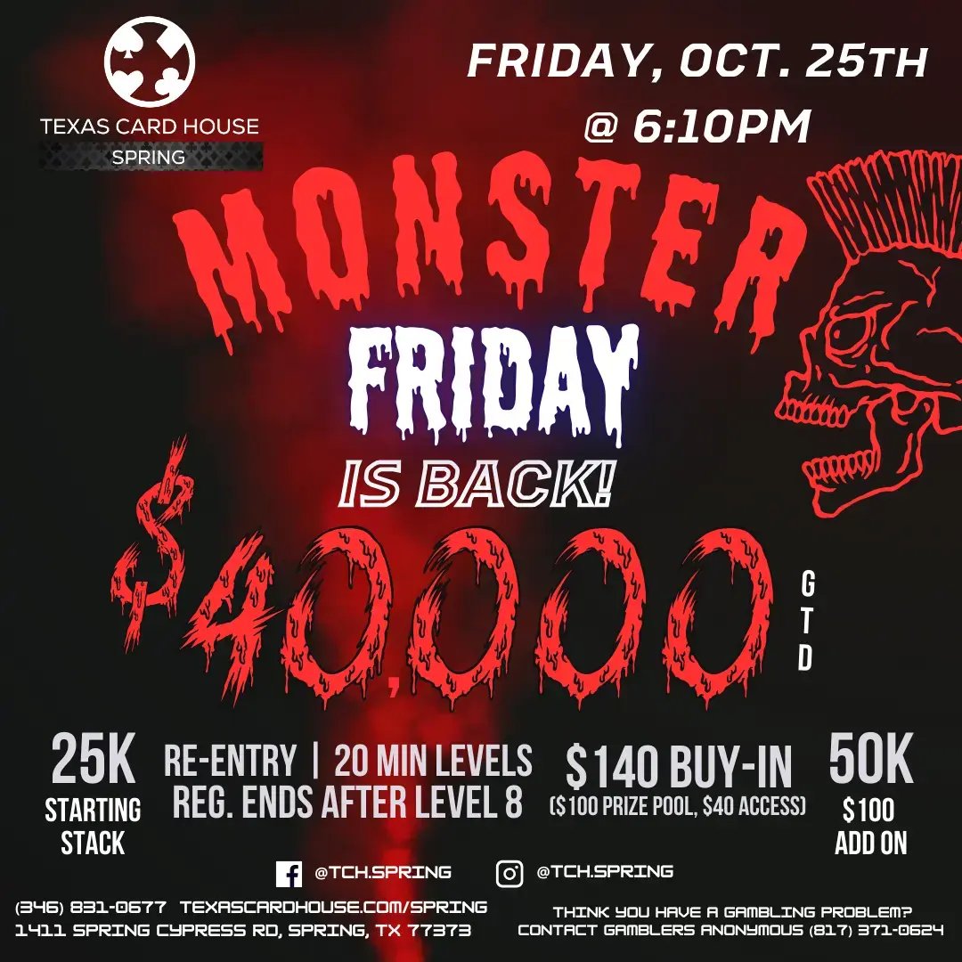 Monster Friday at TCH Spring