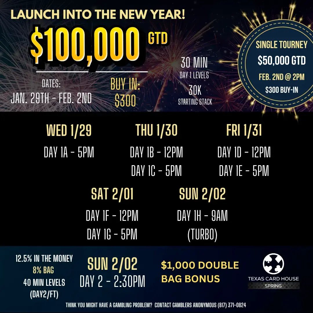 New Year 100k  & 50K at TCH Spring