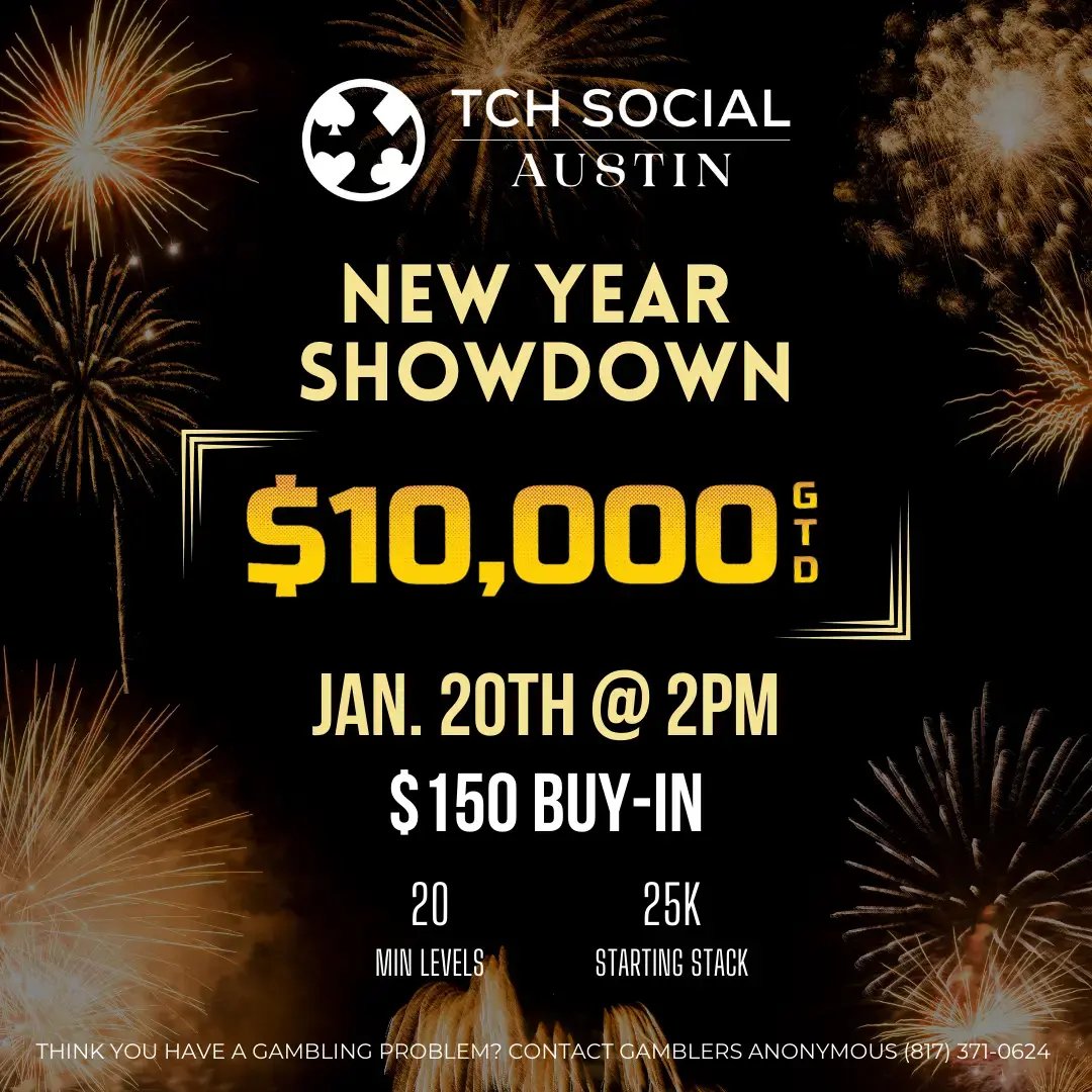 New Year Showdown at TCH Social Austin