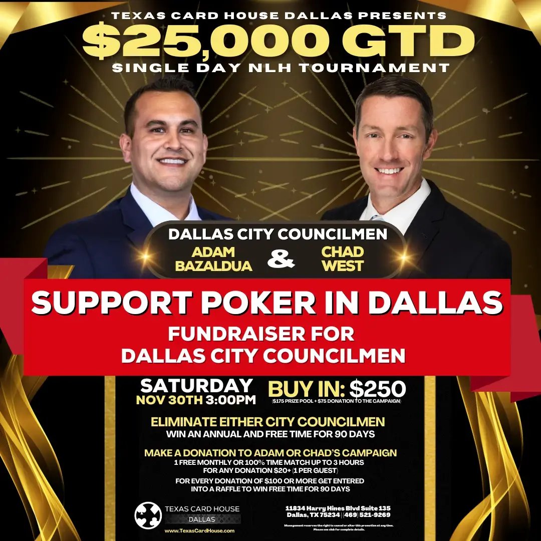 Support Poker in Dallas