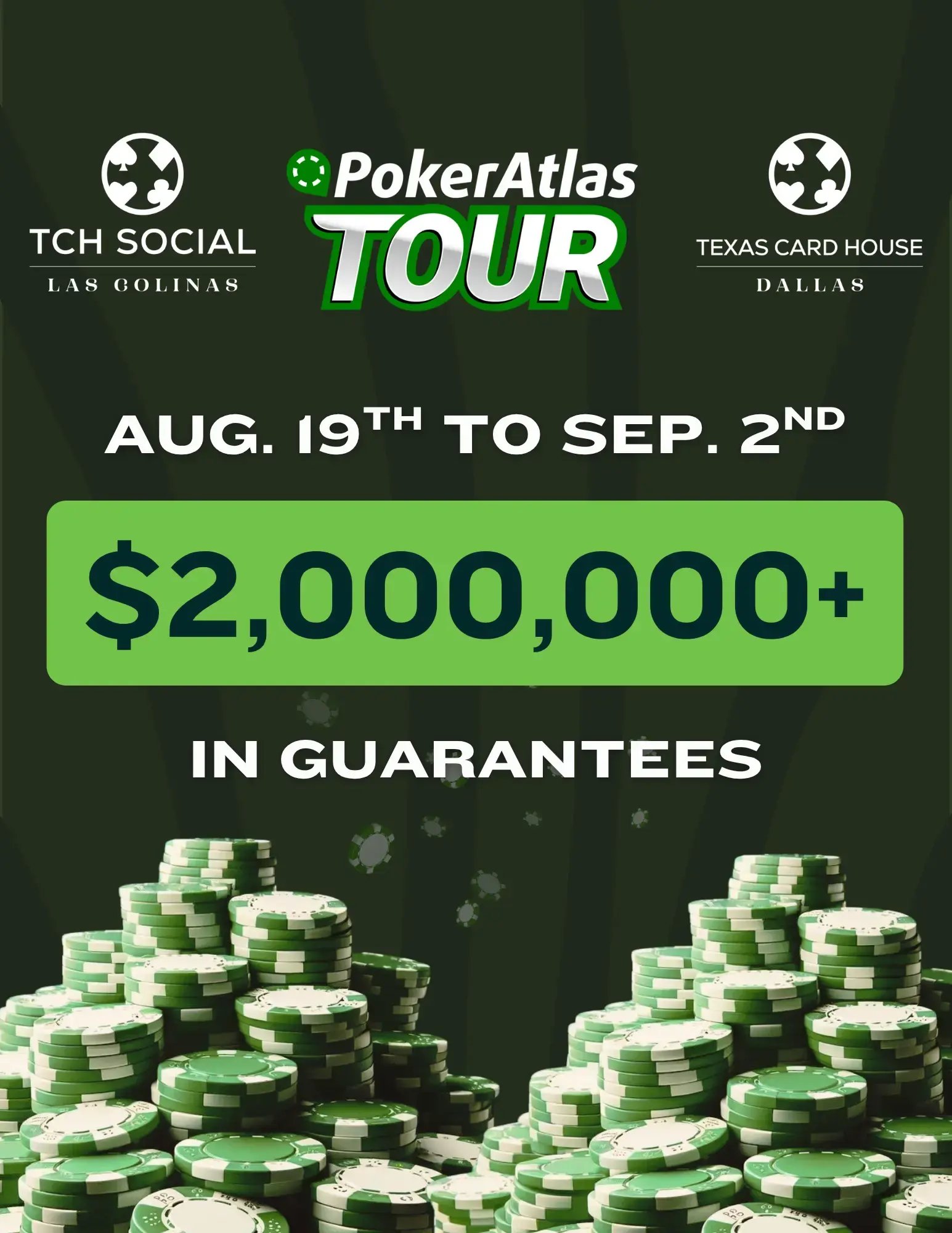 PokerAtlas Tour at TCH Dallas & Las Colinas