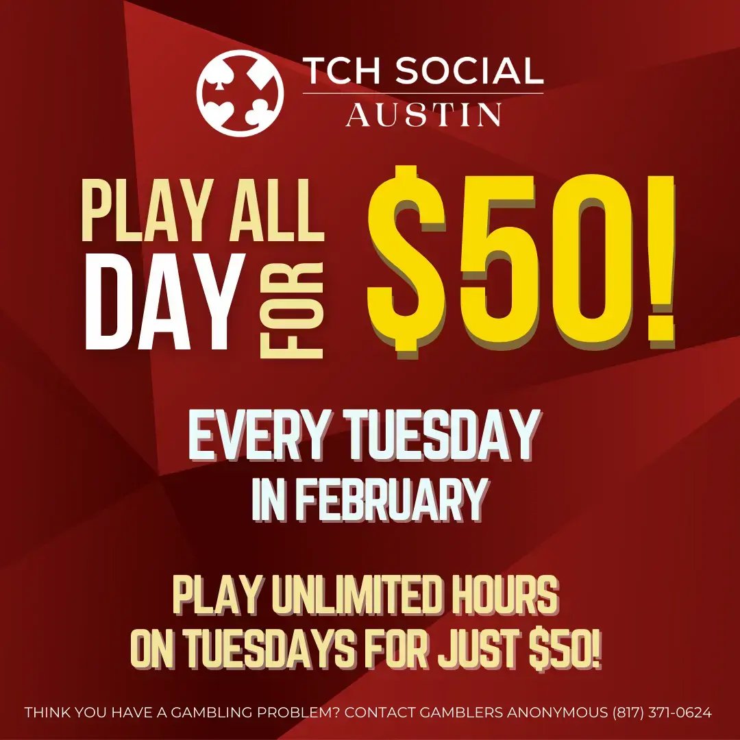 Play all day at TCH Social Austin