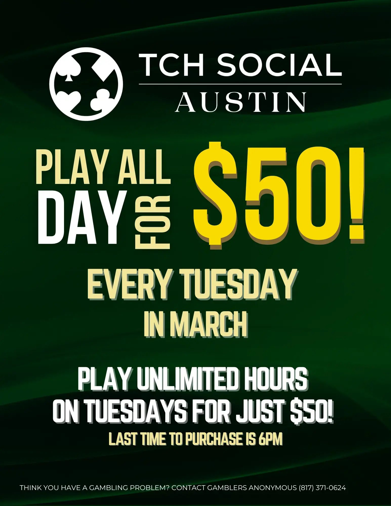 Play all day at TCH Social Austin