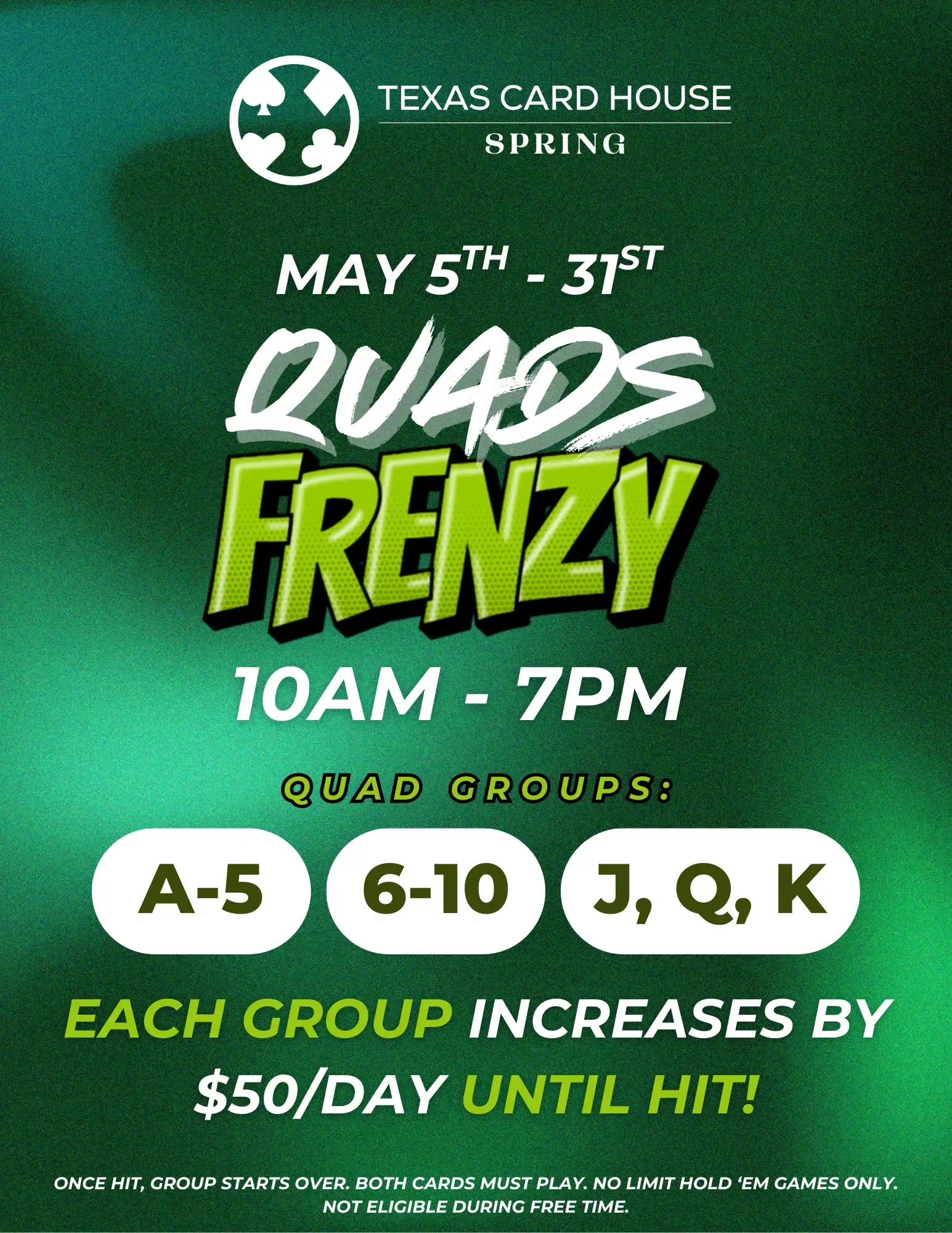 Quad Frenzy at TCH Spring