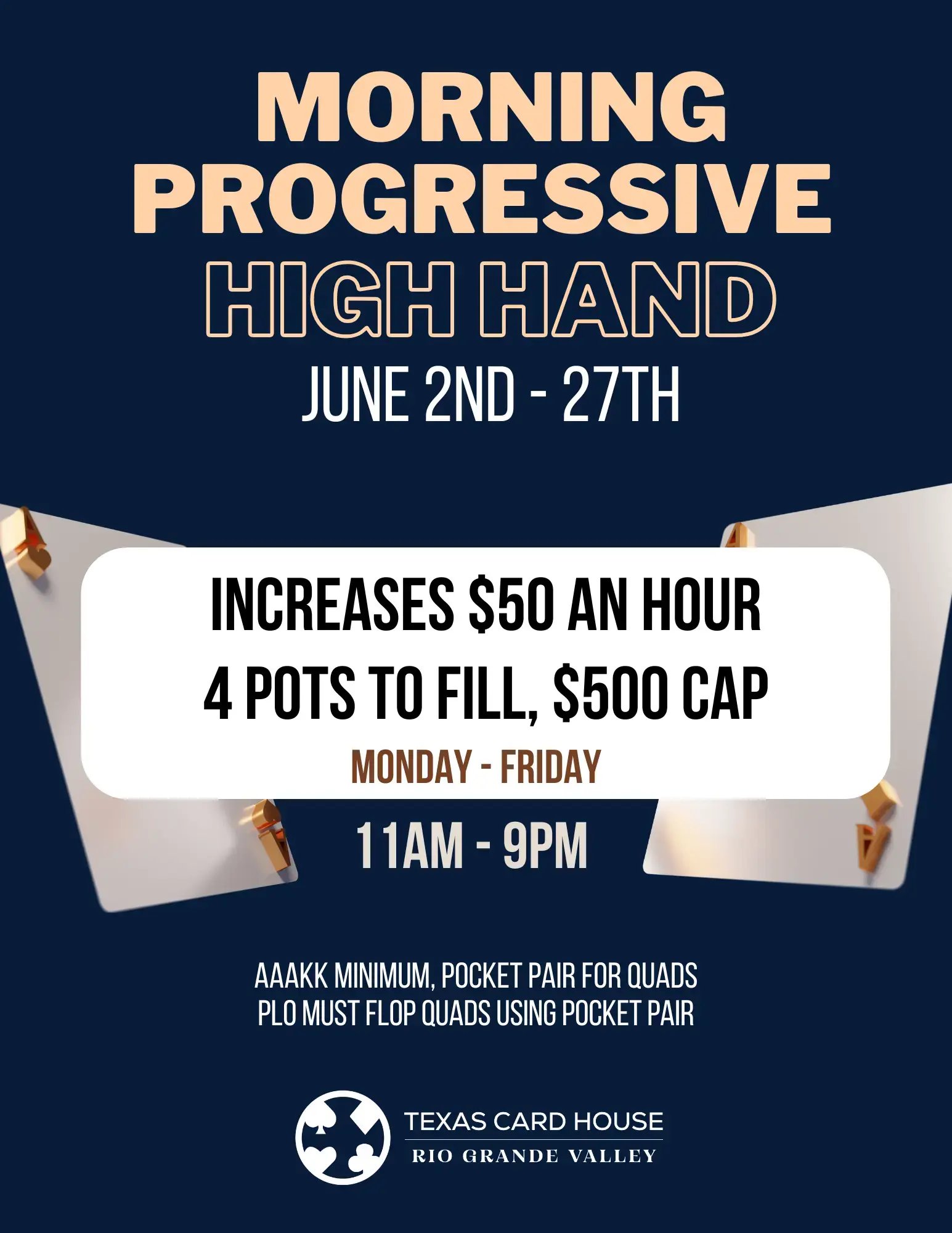 Morning Progressive High Hands
