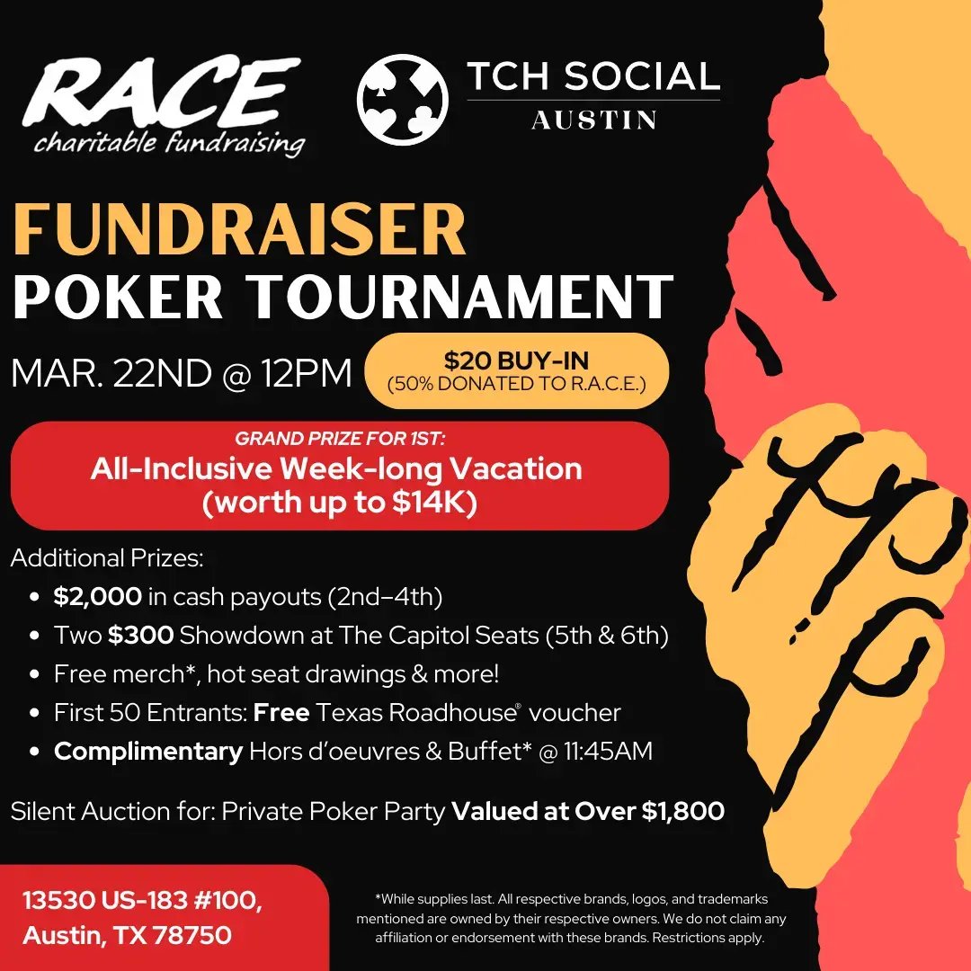 Race Fundraiser at TCH Social Austin