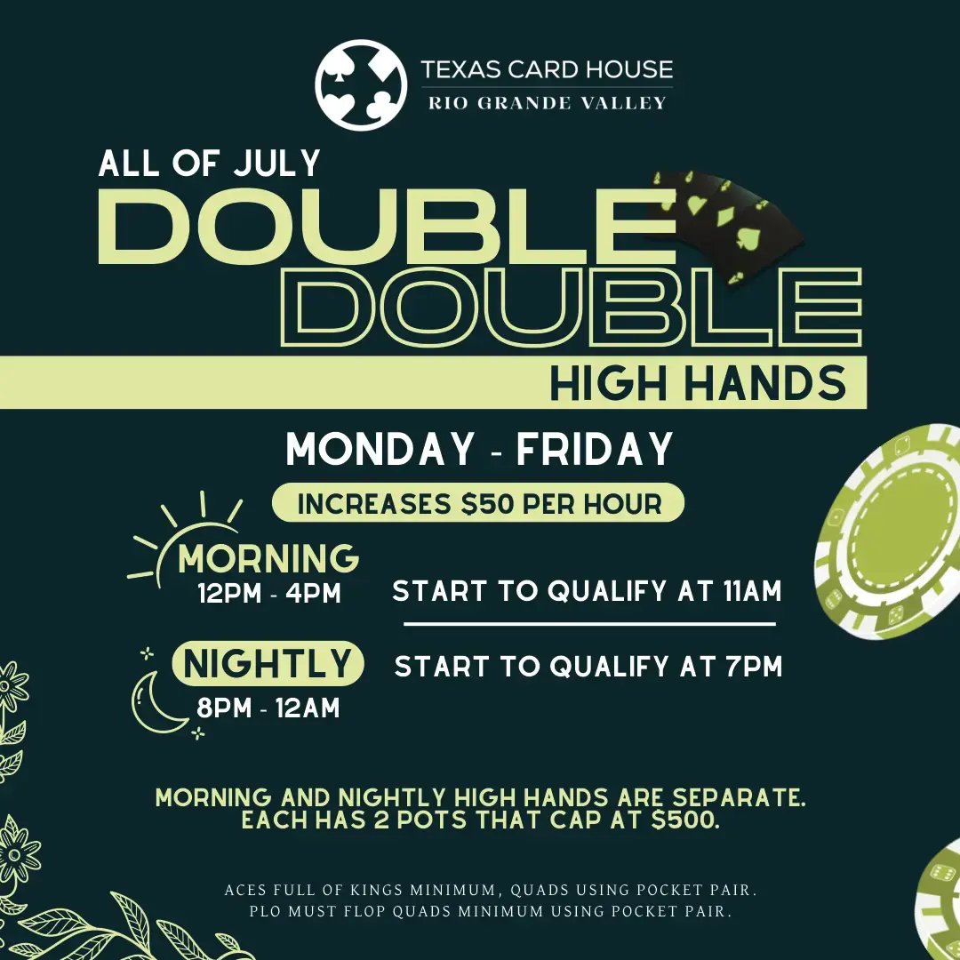 Double Double High Hands at TCH RGV