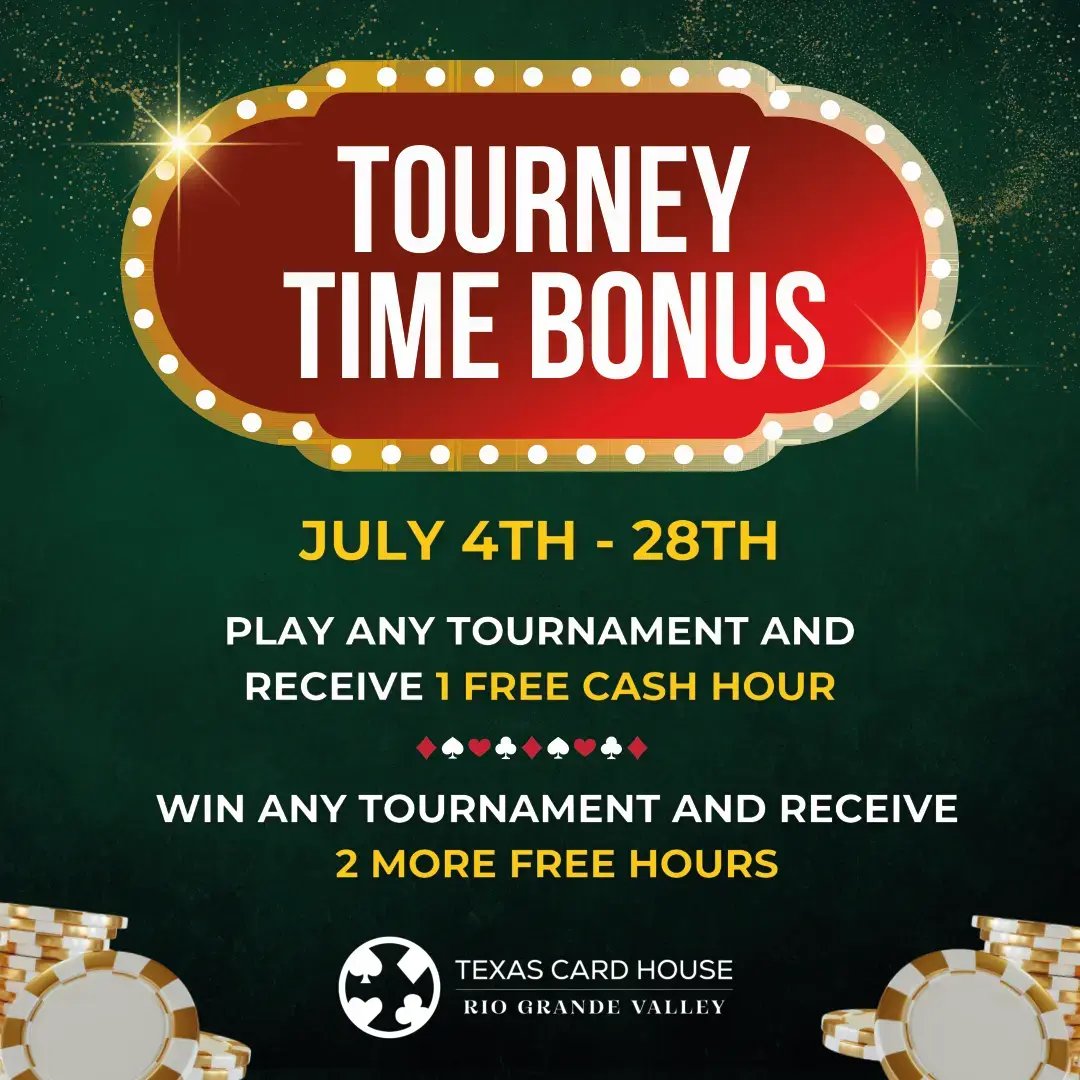Tourney Time Bonus
