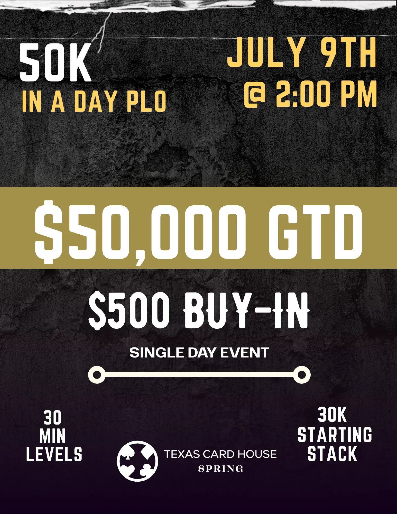 $50K in a Day PLO