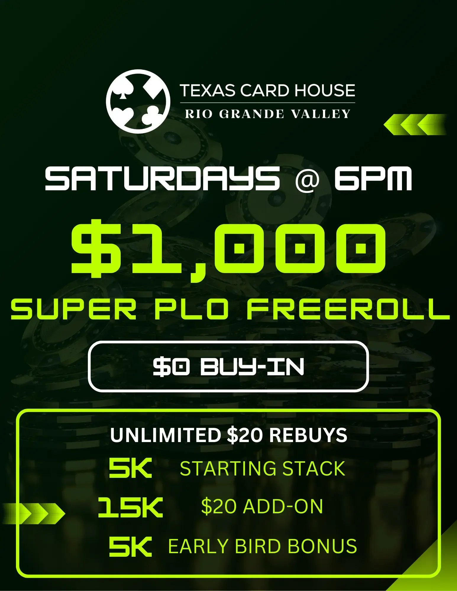 PLO Freeroll