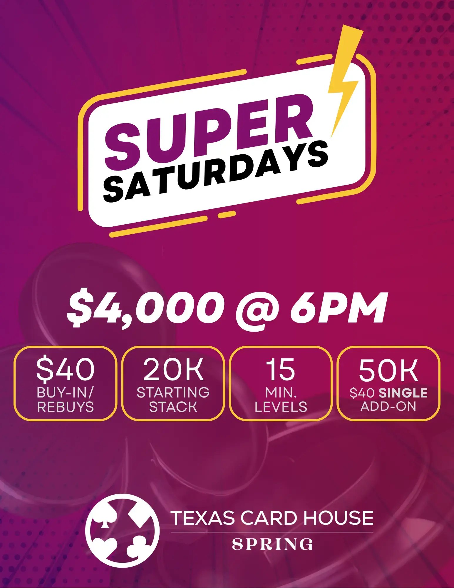 Super Saturdays at TCH Spring