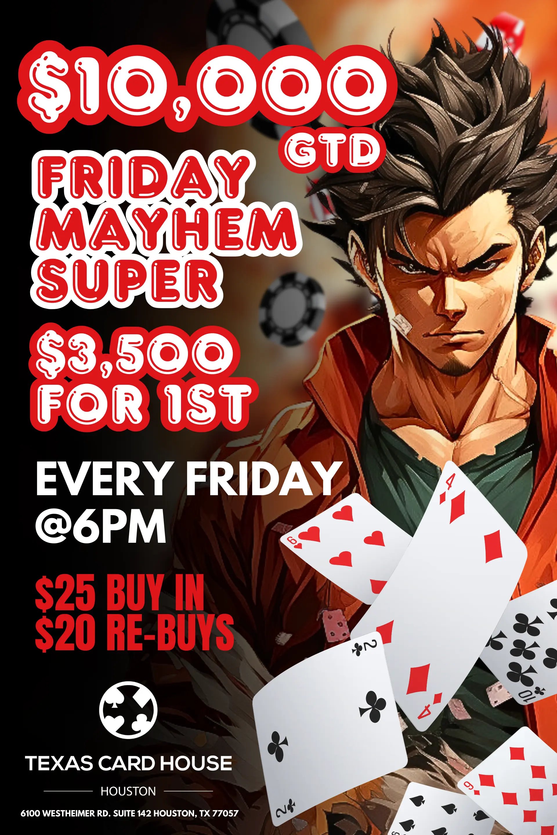 Friday Super Mayhem Tournament at TCH Houston