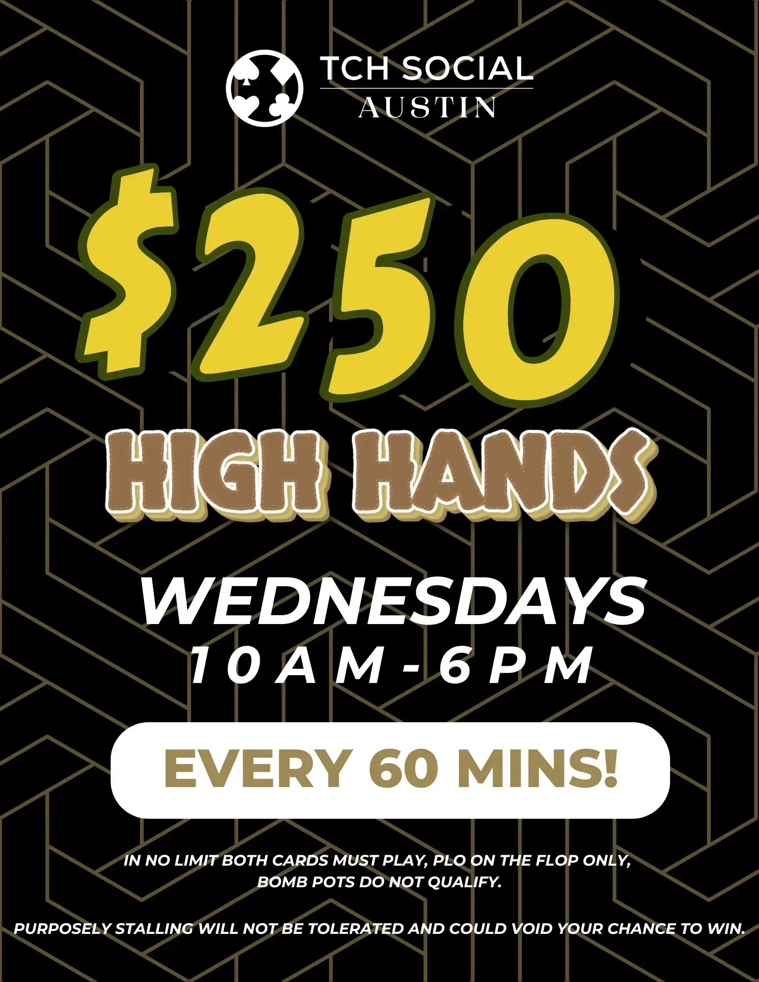 Wed High Hands at TCH Social Austin