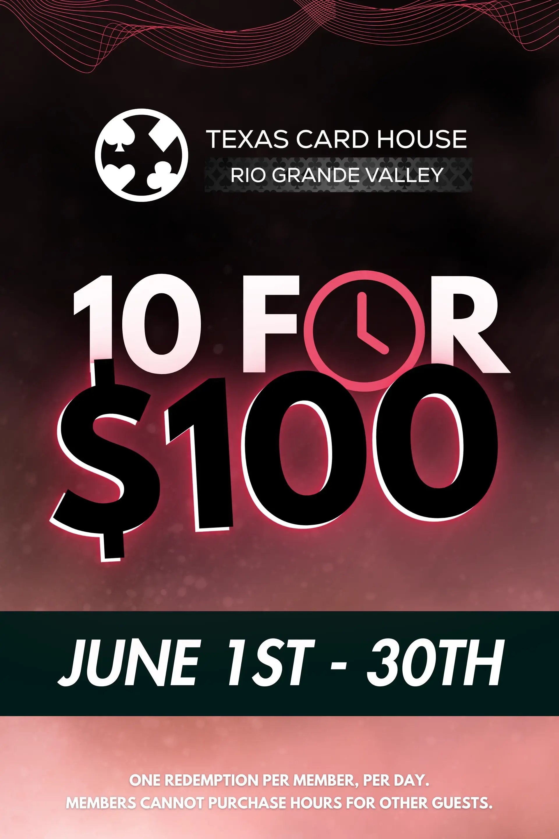 10for100 at TCH RGV