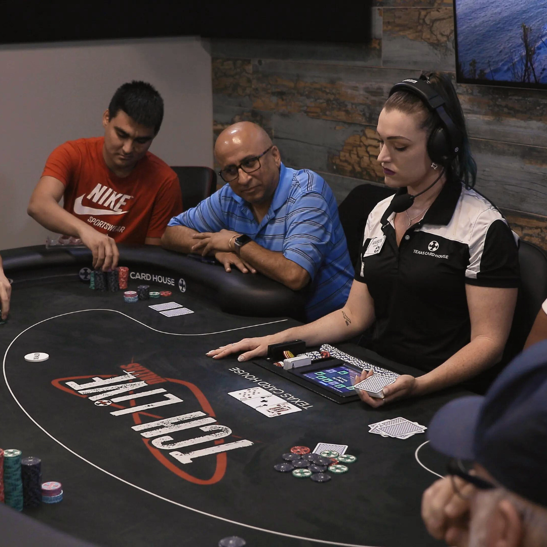 Dallas TCH Live dealer and players