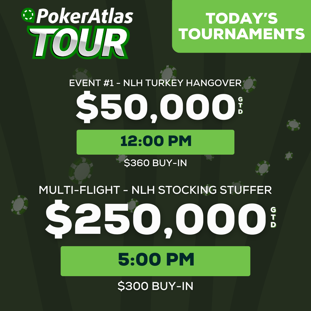 Dec. 3rd PokerAtlas Tour
